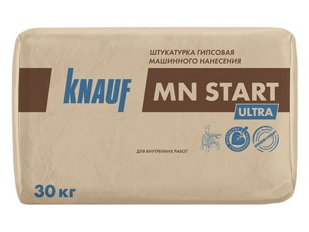 Штукатурка гипсовая Knauf МН-Старт Ультра (30кг)