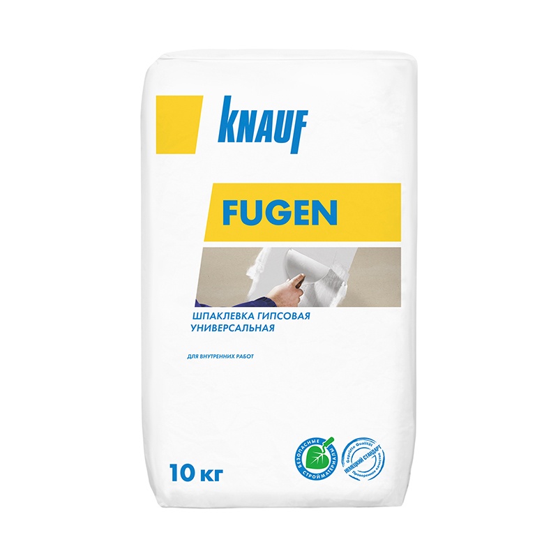 Шпаклевка гипсовая Knauf Fugen универсальная, 10кг