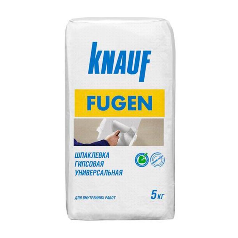 Шпаклевка гипсовая Knauf Fugen универсальная, 5кг